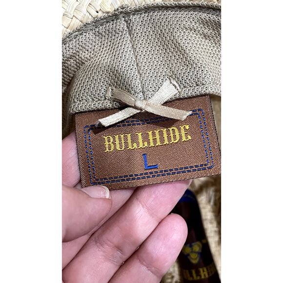 Bullhide Star Central Straw Cowboy Hat Size Large - Picture 3 of 12